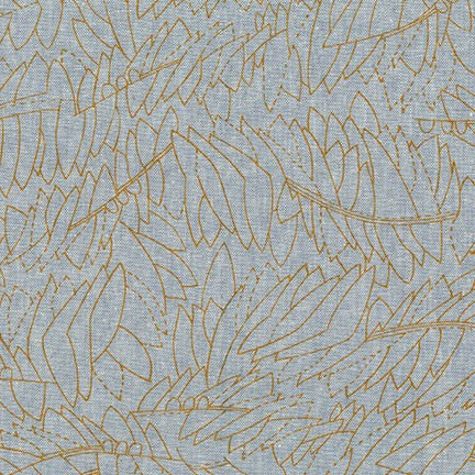 Euclid Reflect in Denim Yarn Dyed Essex, Carolyn Friedlander, AFR-16280-67 DENIM