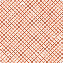 Load image into Gallery viewer, Euclid Check It in Tangerine, Carolyn Friedlander, AFR-16281-147 TANGERINE
