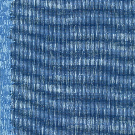 Harriot Screen Single Border in Blue, Carolyn Friedlander, AFR-18201-4 BLUE