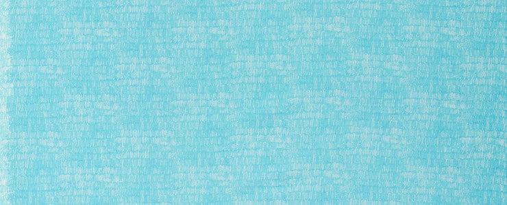 Harriot Screen Single Border in Aqua, Carolyn Friedlander, AFR-18201-70 AQUA