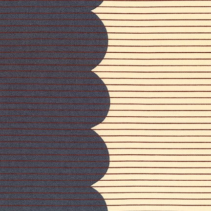 Harriot Scallop Single Border Bundle, 6 Pieces, Carolyn Friedlander, AFR-18202