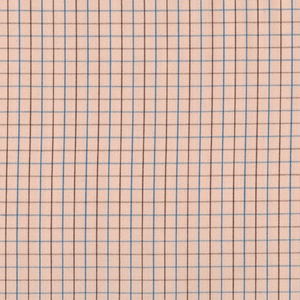 Harriot Thin Check Yarn Dyed in Lingerie, Carolyn Friedlander, AFR-18109-379 LINGERIE