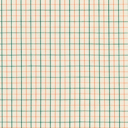 Harriot Thin Check Yarn Dyed in Willow, Carolyn Friedlander, AFR-18109-39 WILLOW