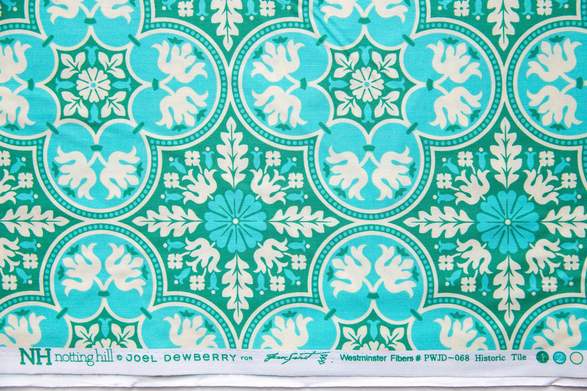 Notting Hill Historic Tile in Teal, Joel Dewberry, PWJD-068