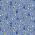Omatsuri Nakama Mori No Omatsuri in Sky Unbleached Fabric, Hitomi Osumi, HO301-SK3U