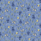 Omatsuri Nakama Mori No Omatsuri in Sky Unbleached Fabric, Hitomi Osumi, HO301-SK3U