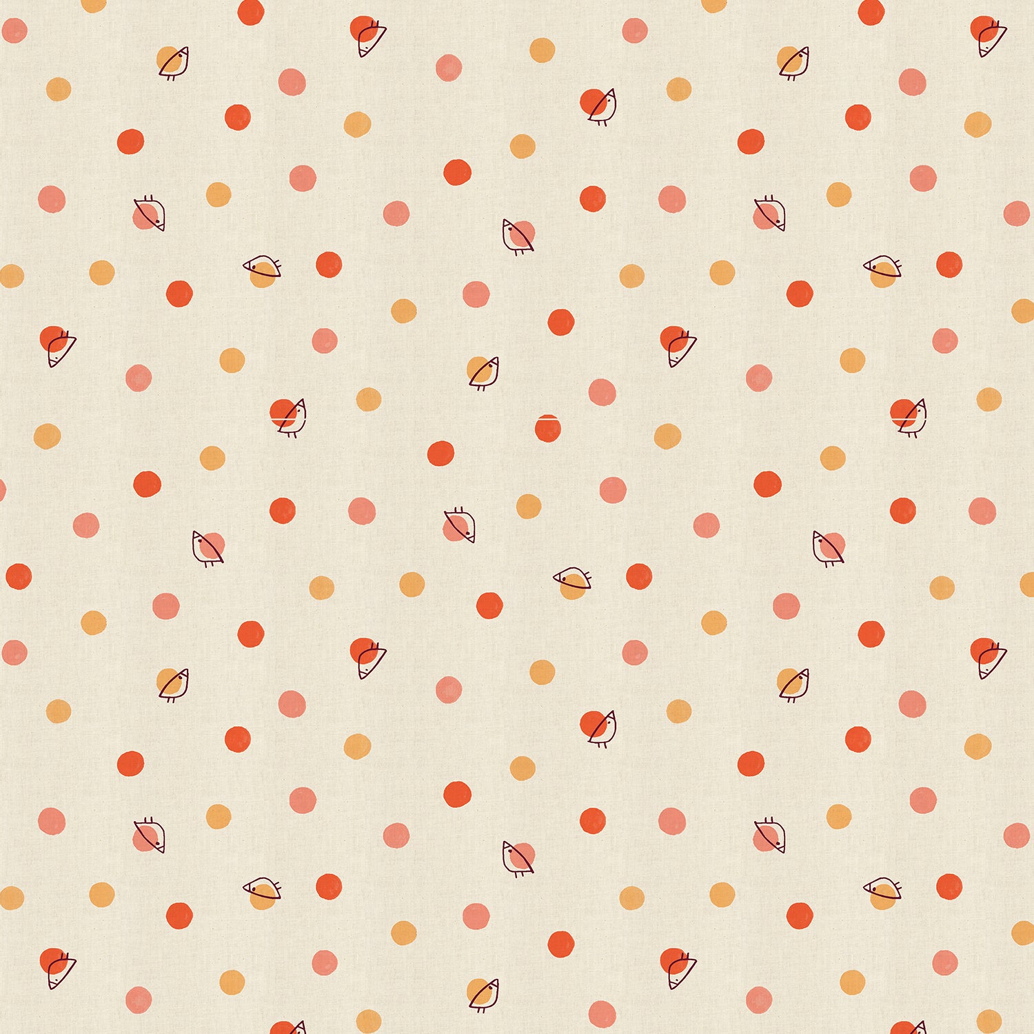 Omatsuri Nakama Kotorichan in Sun Unbleached Fabric, Hitomi Osumi, HO303-SU2U