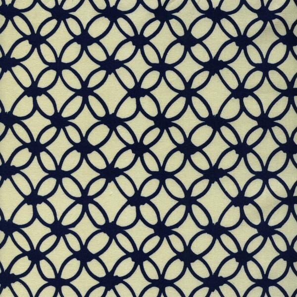 Macrame Knotty in Navy, Rashida Coleman Hale, Cotton+Steel, RJR Fabrics, 100% Cotton Fabric, 1933-2