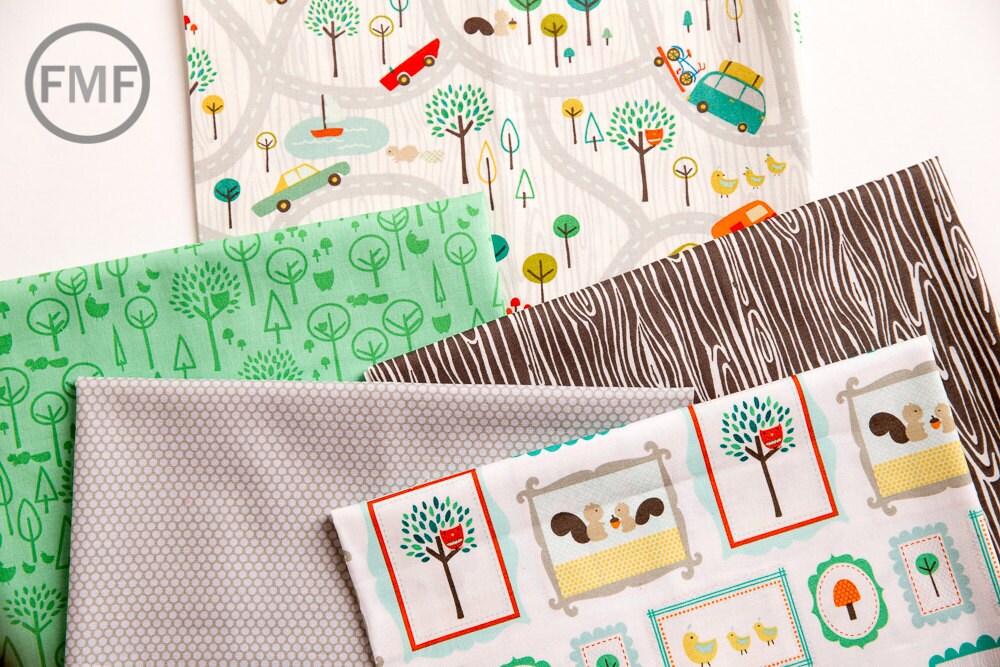 Scenic Route Frames in Soft White, Deena Rutter, Riley Blake Designs, 100% Cotton Fabric, C3661-CREAM