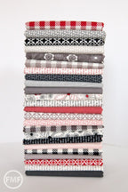 28-Inch Remnant Mama Said Sew Revisited Quilt in Black, Sweetwater, Moda Fabrics, 100% Cotton Fabric, 5617 14