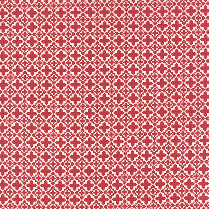 Mama Said Sew Revisited Quilt in Apple Red, Sweetwater, Moda Fabrics, 100% Cotton Fabric, 5617 12