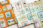 Scenic Route Frames in Orange, Deena Rutter, Riley Blake Designs, 100% Cotton Fabric, C3661-ORANGE