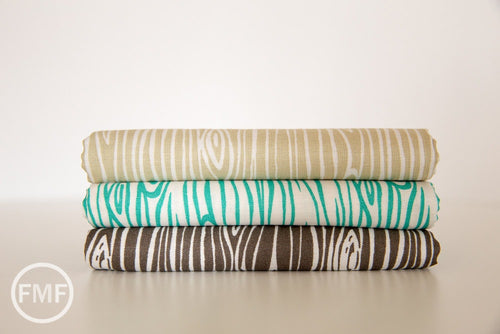 Scenic Route Woodgrain in Emerald, Deena Rutter, Riley Blake Designs, 100% Cotton Fabric, C3664-TEAL