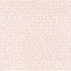Mama Said Sew Revisited Store Names in Vanilla and Apple Red, Sweetwater, Moda Fabrics, 100% Cotton Fabric, 5613 12