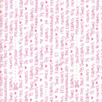 Spectrum Notes in Magenta on Paper, Vanessa Christenson, V and Co., 100% Cotton Fabric, Moda Fabrics, 10863 11