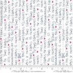 Spectrum Notes in Indigo on Paper, Vanessa Christenson, V and Co., 100% Cotton Fabric, Moda Fabrics, 10863 22