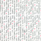 Spectrum Notes in Grey Scale on Paper, Vanessa Christenson, V and Co., 100% Cotton Fabric, Moda Fabrics, 10863 23