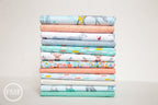 Pine Grove Crowns in Frost, Dear Stella Fabrics, 100% Cotton Fabric, Stella-700 Frost