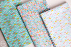 Pine Grove Crowns in Frost, Dear Stella Fabrics, 100% Cotton Fabric, Stella-700 Frost