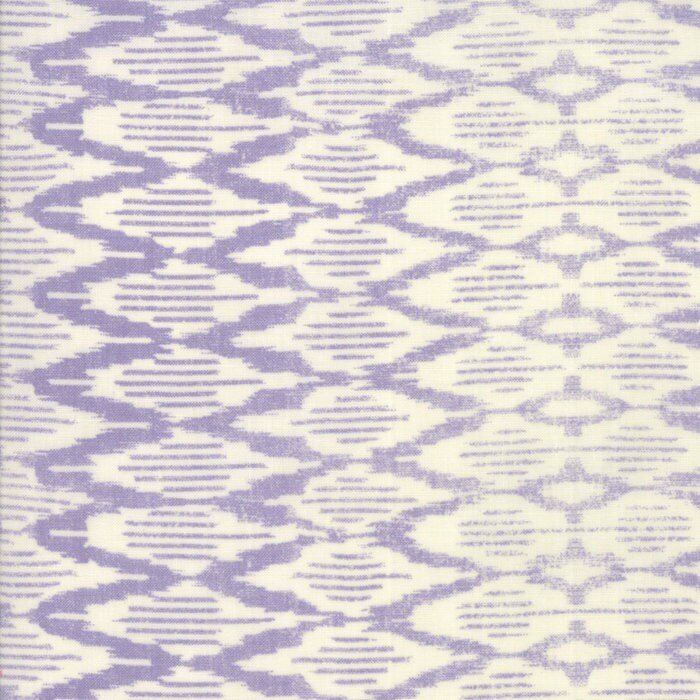 23-Inch Remnant Spellbound Ikat in Lilac Haze Vanilla Sky, Urban Chiks, 100% Cotton, Moda Fabrics, 31116 15