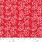 Spellbound Paisley in Scarlet Red, Urban Chiks, 100% Cotton, Moda Fabrics, 31113 11