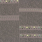 Road 15 Address Book in Mist, Sweetwater, Moda Fabrics, 100% Cotton Fabric, 5520 16
