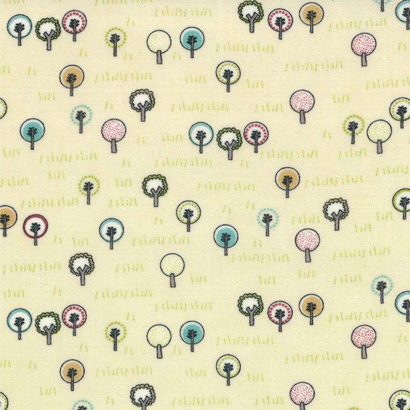 Road 15 City Park in Vanilla, Sweetwater, Moda Fabrics, 100% Cotton Fabric, 5523 11