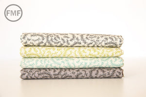 27-Inch End of Bolt Remnant Road 15 Vine Street in Rain, Sweetwater, Moda Fabrics, 100% Cotton Fabric, 5525 24