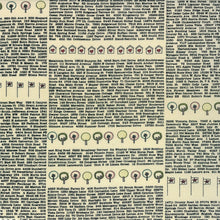 Load image into Gallery viewer, Road 15 Address Book in Vanilla, Sweetwater, Moda Fabrics, 100% Cotton Fabric, 5520 11
