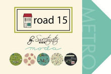 Load image into Gallery viewer, Road 15 Address Book in Mist, Sweetwater, Moda Fabrics, 100% Cotton Fabric, 5520 16
