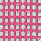 Suzy's Minis 2 Hedgehogs in Pink, Suzy Ultman, Robert Kaufman Fabrics, 100% Cotton Fabric, ASD-17218-10 PINK