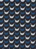 Welsummer Flock in Black, Kim Kight, Cotton and Steel, RJR Fabrics, 100% Cotton Fabric, 3060-01