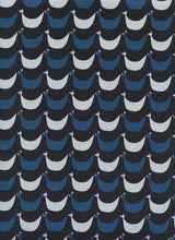 Load image into Gallery viewer, Welsummer Flock in Black, Kim Kight, Cotton and Steel, RJR Fabrics, 100% Cotton Fabric, 3060-01
