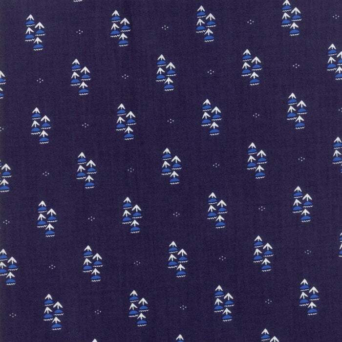Yucatan Flower Ditsy in Night Sky, Annie Brady, 100% Cotton, Moda Fabrics, 16714 21