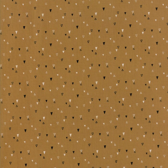 Yucatan Triangle Ditsy in Earthenware, Annie Brady, 100% Cotton, Moda Fabrics, 16717 16