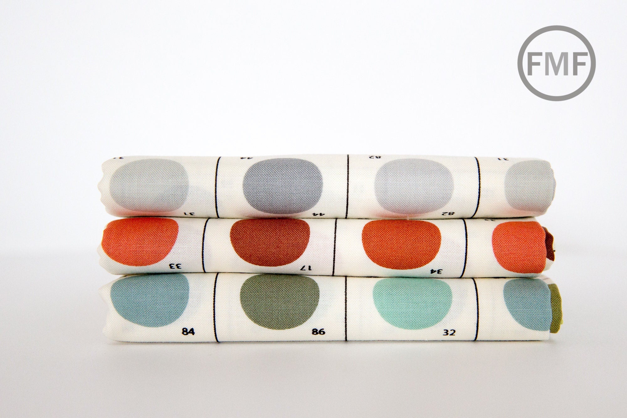 Alpine Painter's Palette in Earth, Erin Michael, 100% Cotton, Moda Fabrics, 26095 17