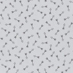 On the Lighter Side Arrows in Silver, Studio RK, Robert Kaufman Fabrics, 100% Cotton Fabric, SRKD-18497-186 SILVER