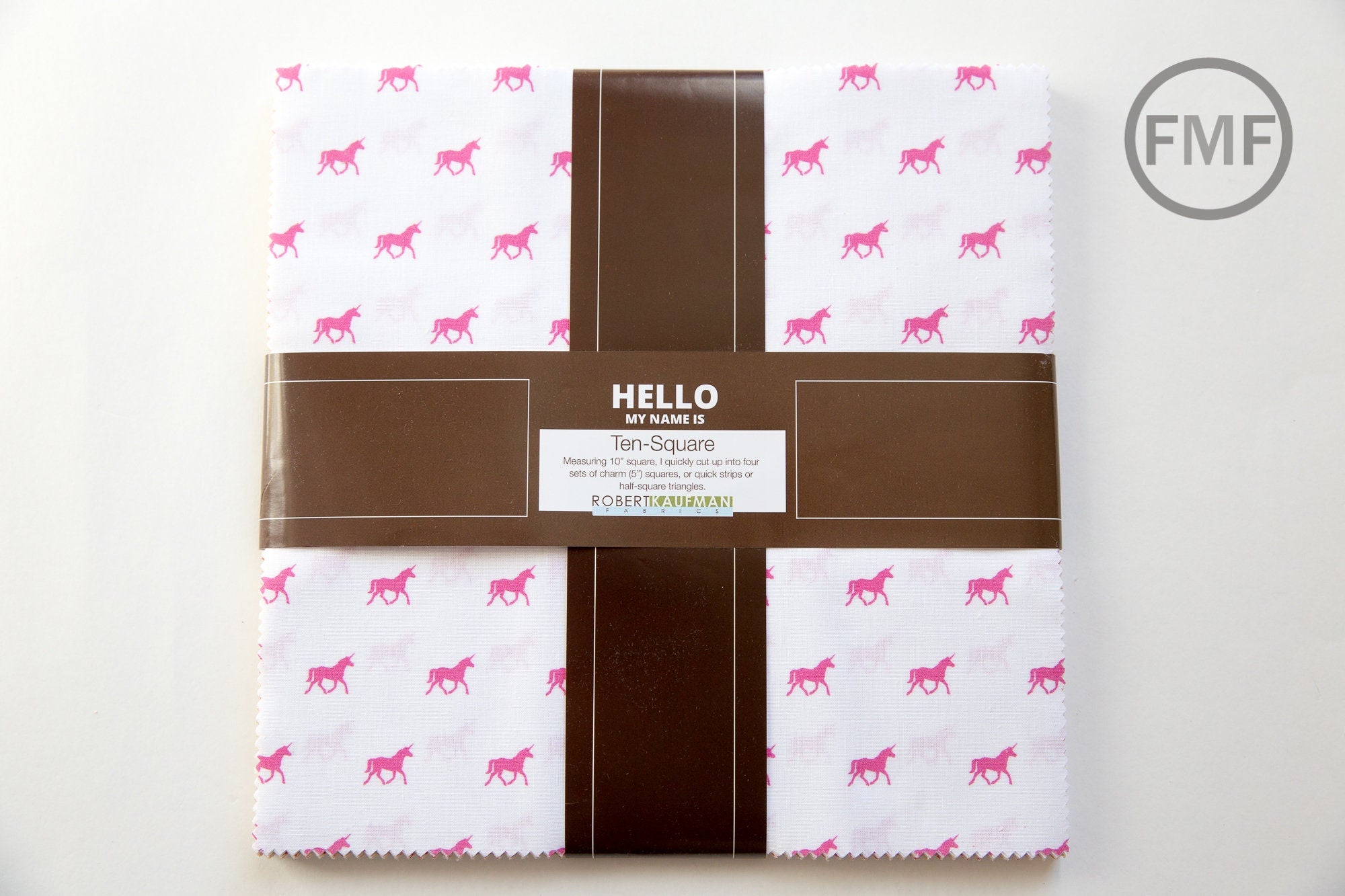 On the Lighter Side Ten-Square, Complete Collection, Studio RK, Robert Kaufman, 100% Cotton Ten Inch Charm Pack, TEN-666-42