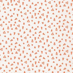 On the Lighter Side Confetti in Orange, Studio RK, Robert Kaufman Fabrics, 100% Cotton Fabric, SRKD-18496-8 ORANGE