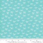 Best Friends Forever Just a Pretty Bow in Dark Aqua, Stacy Iest Hsu, 100% Cotton Fabric, Moda Fabrics, 20627 21