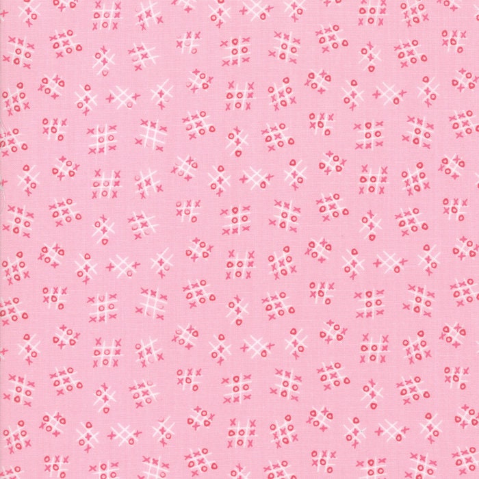 Best Friends Forever Tic Tac Toe in Pink, Stacy Iest Hsu, 100% Cotton Fabric, Moda Fabrics, 20628 12