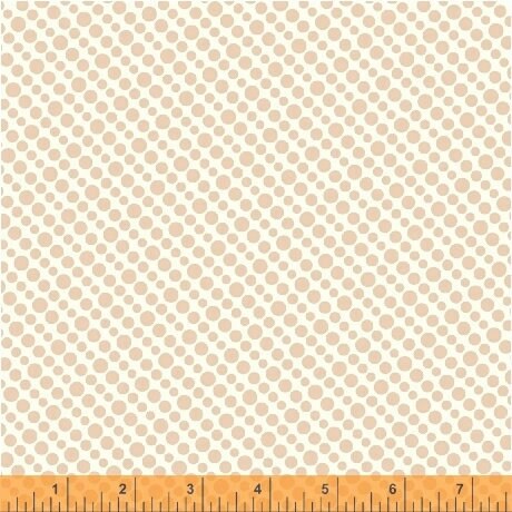 Uppercase Circular Logic Halftone in Blush, Janine Vangool, Windham Fabrics, 100% Cotton Fabric, 50944-7