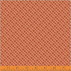 Uppercase Circular Logic Halftone in Tomato, Janine Vangool, Windham Fabrics, 100% Cotton Fabric, 50944-1