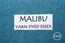 Load image into Gallery viewer, 19-Inch Remnant MALIBU Yarn Dyed Essex, Linen and Cotton Blend Fabric, E064-494 MALIBU
