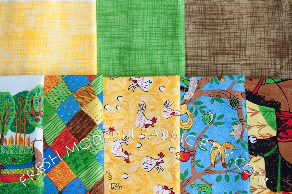 Pasture, Farm Out, P&B Textiles, 100% Cotton Fabric