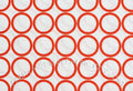 Metro Living Circles in Carrot, Robert Kaufman, 100% Cotton Fabric