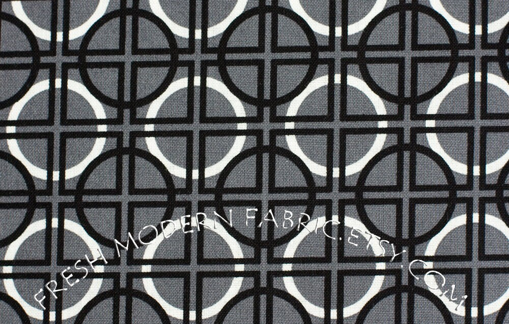 LAST PIECE Fat Quarter Circle Quadrant in Pewter, Metro Living, Robert Kaufman