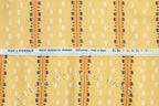 Toy Poodle House Stripe in Yellow, Kinkame for Clothworks, Oxford Cotton Fabric