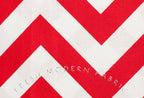 Half Moon Modern Zig Zag in Ruby, Moda Fabrics, 100% Cotton Fabric, 32349-15