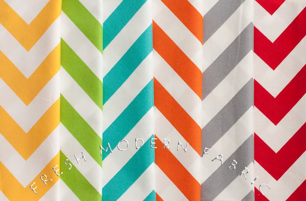 Half Moon Modern Zig Zag in Sunshine, Moda Fabrics, 100% Cotton Fabric, 32349-18